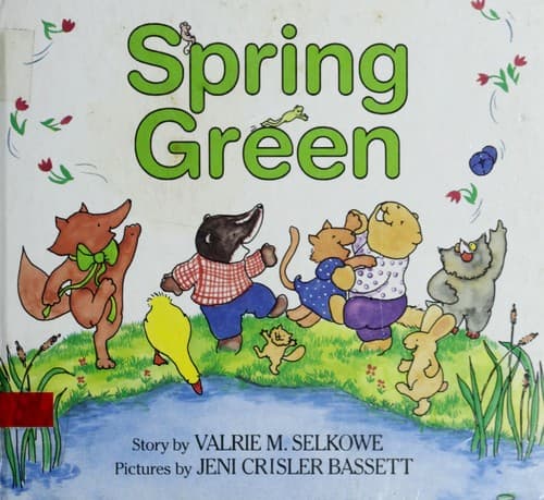Cover of Spring green by Valrie M. Selkowe