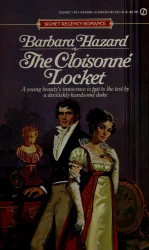 Cover of The Cloisonne Locket by Barbara Hazard