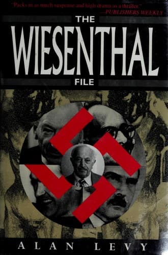Cover of The Wiesenthal file by Alan Levy