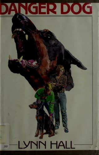 Cover of Danger dog by Lynn Hall