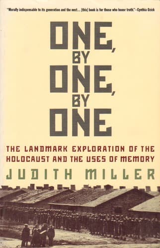 Cover of One, by One, by One by Judith Miller