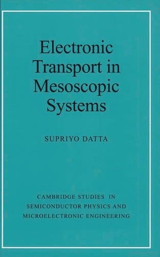 Cover of Electronic transport in mesoscopic systems by Supriyo Datta
