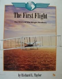 Cover of The first flight by Richard L. Taylor