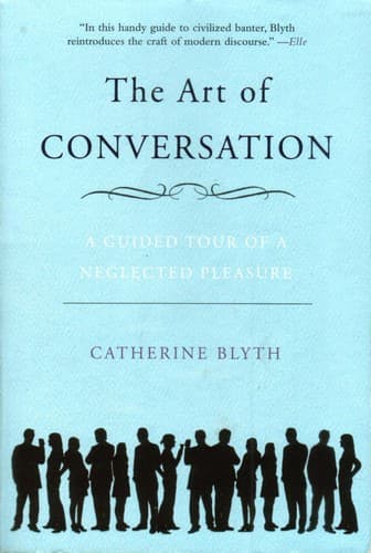 Cover of The art of conversation by Catherine Blyth