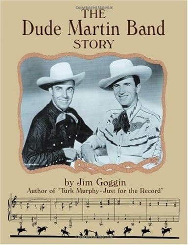 Cover of The Dude Martin band story by Jim Goggin