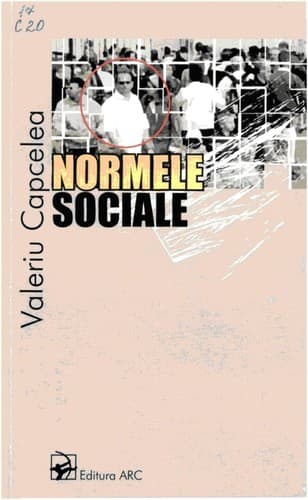 Cover of Normele sociale by Valeriu Capcelea