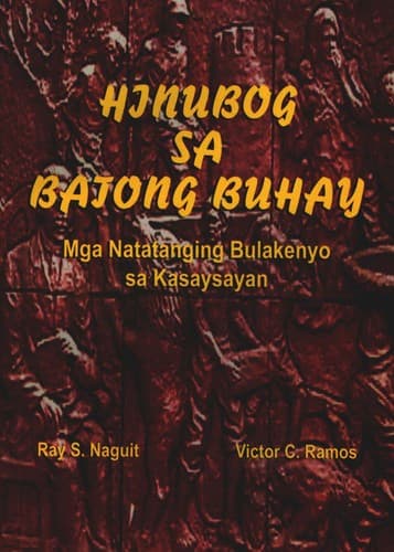 Cover of Hinubog sa batong buhay by Reynaldo S. Naguit