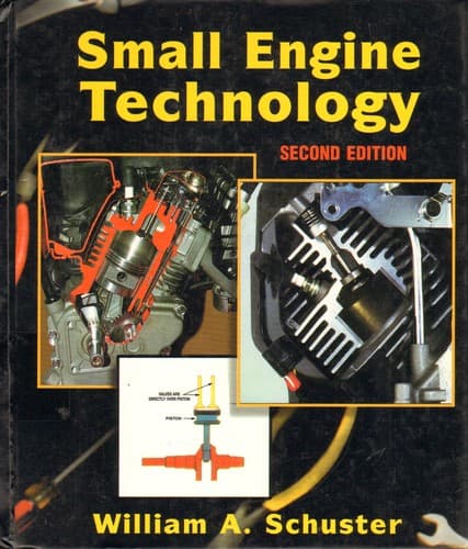 Cover of Small engine technology by William A. Schuster