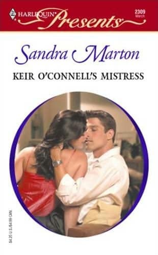 Cover of Keir O'Connell's Mistress by Sandra Marton
