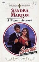 Cover of A Woman Accused by Sandra Marton