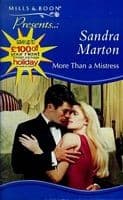 Cover of More than a mistress by Sandra Marton