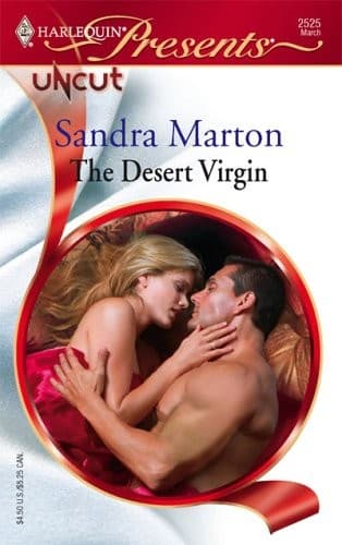 Cover of The Desert Virgin by Sandra Marton