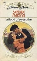 Cover of A Flood Of Sweet Fire by Sandra Marton