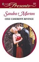 Cover of Cole Cameron's Revenge by Sandra Marton