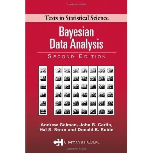 Cover of Bayesian data analysis by Andrew Gelman