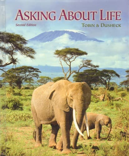Cover of Asking About Life by Allan J. Tobin