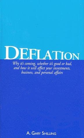 Cover of Deflation by A. Gary Shilling