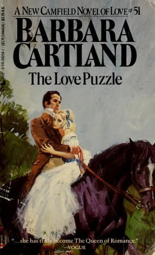 Cover of The Love Puzzle by Barbara Cartland
