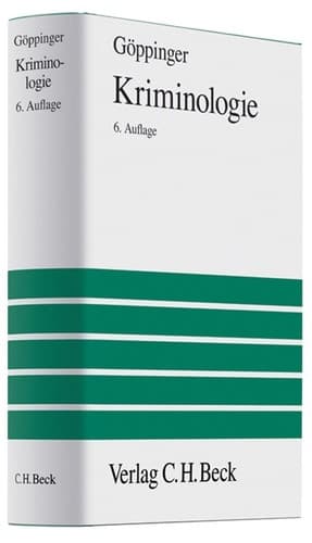 Cover of Kriminologie by Hans Göppinger