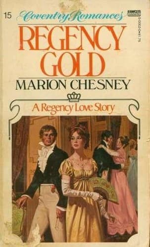 Cover of Regency Gold by Marion Chesney