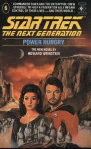 Cover of Star Trek The Next Generation - Power Hungry by Howard Weinstein