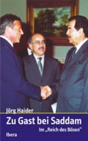 Cover of Zu Gast bei Saddam by Jörg Haider
