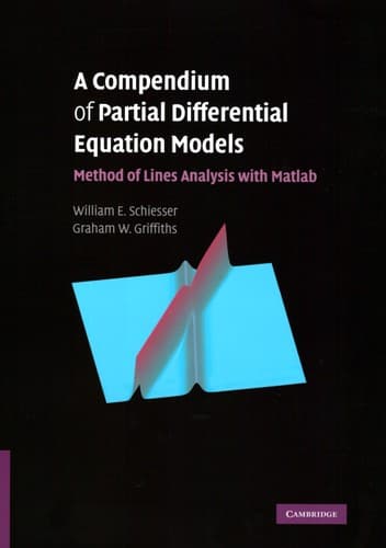 Cover of A compendium of partial differential equation models by W. E. Schiesser