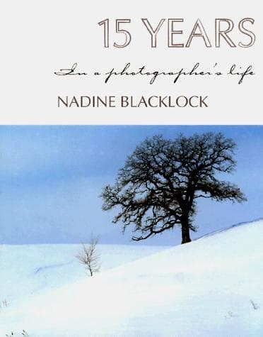 Cover of 15 Years in a Photographer's Life by Nadine Blacklock