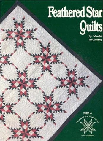 Cover of Feathered star quilts by Marsha McCloskey