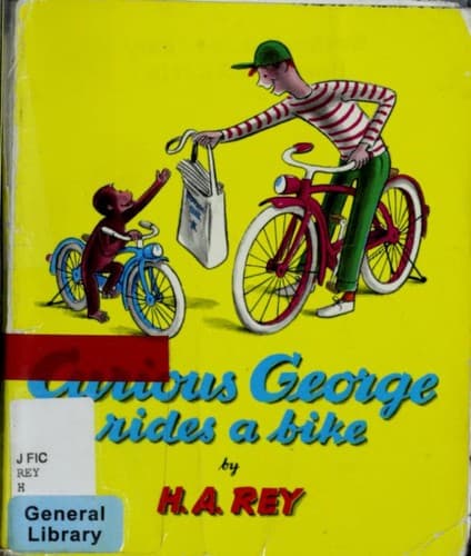 Cover of Curious George rides a bike by H. A. Rey