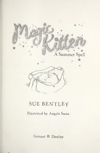 Cover of A summer spell by Sue Bentley