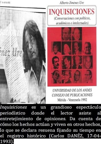 Cover of Inquisiciones by Alberto Jiménez Ure