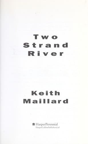 Cover of Two Strand River by Keith Maillard