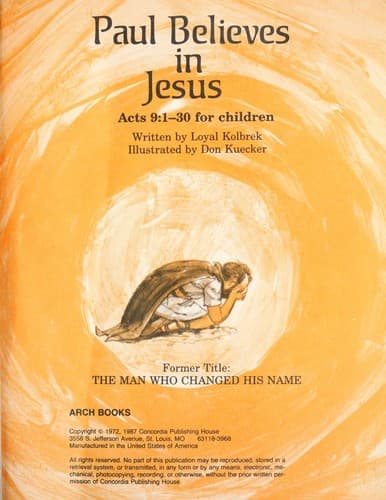 Cover of Paul believes in Jesus by Loyal Kolbrek