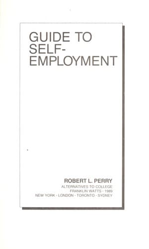 Cover of Guide to self-employment by Perry, Robert L