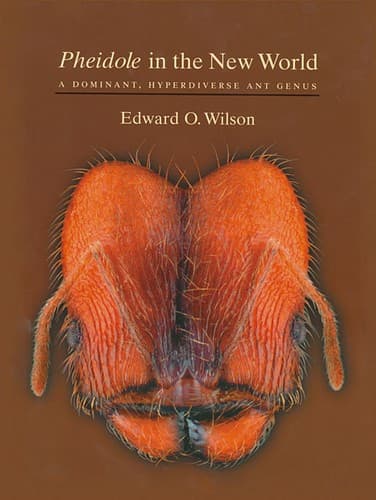 Cover of Pheidole in the new world by Edward Osborne Wilson