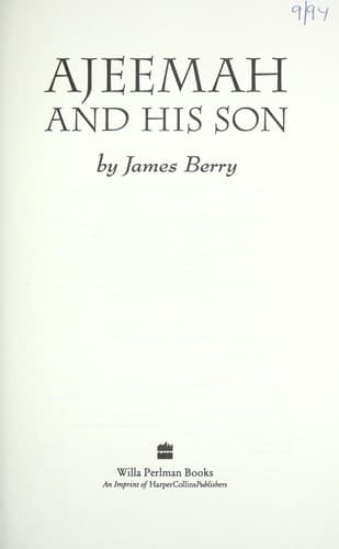 Cover of Ajeemah and his son by Berry, James