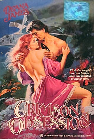 Cover of Crimson Obsession by Mona D. Sizer