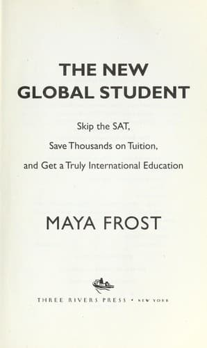 Cover of The new global student by Maya Frost