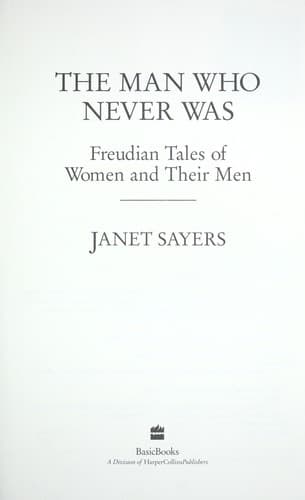 Cover of The man who never was by Janet Sayers