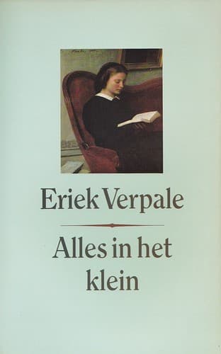 Cover of Alles in het klein by Eriek Verpale