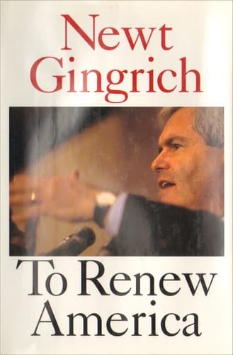 Cover of To renew America by Newt Gingrich