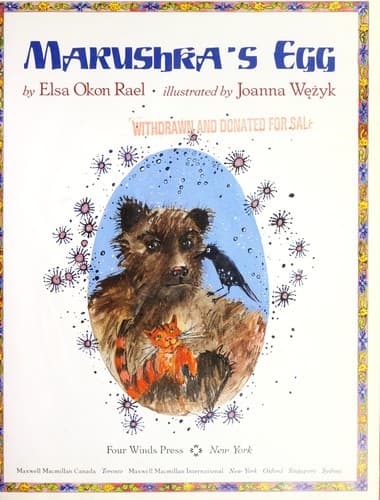 Cover of Marushka's egg by Elsa Rael
