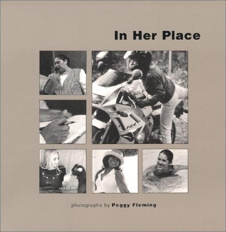Cover of In her place by Peggy Fleming