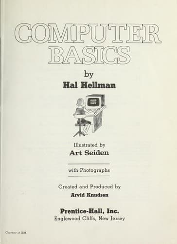 Cover of Computer Basics by Hal Hellman