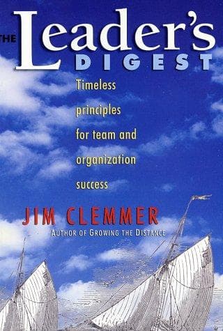 Cover of The Leader's Digest by Jim Clemmer