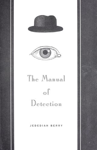 Cover of The manual of detection by Jedediah Berry