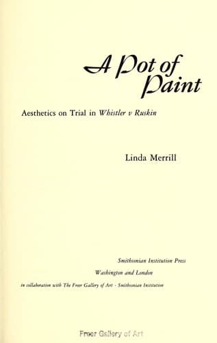 Cover of A pot of paint by Linda Merrill