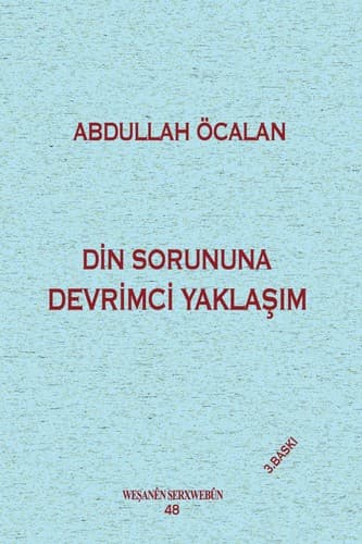 Cover of Din Sorununa Devrimci Yaklaşım by Abdullah Öcalan