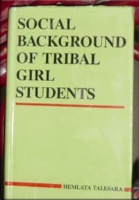 Cover of Social background of tribal girl students by Hemlata Talesra